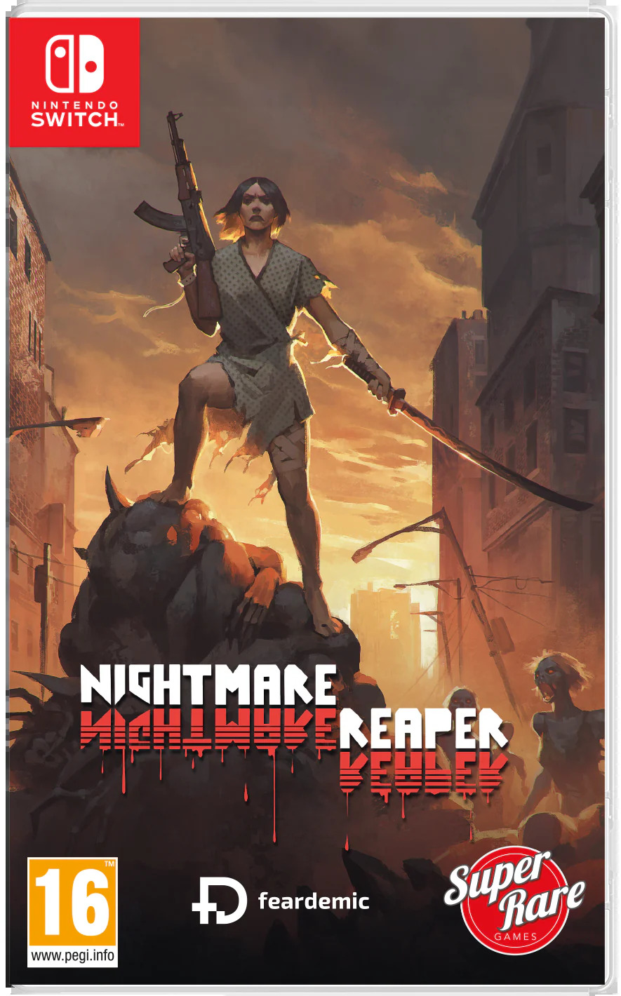 复古射击游戏Nightmare Reaper将登陆NS实体店