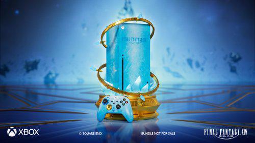 Xbox公布最终幻想主题主机，冰蓝色调夺目亮眼