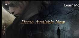 广告泄露：《生化危机4：重制版》试玩Demo即将上市